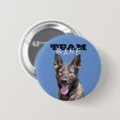 Schaltfläche "Blue Team Bane" Button (Vorne & Hinten)