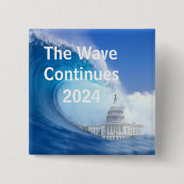 Schaltfläche "Blue Wave Election 2024" anpassen Button