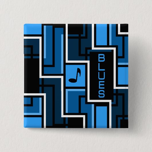 Schaltfläche Blues Button (Vorderseite)