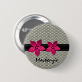 Schaltfläche "Blume abgestreift" Button (Vorne & Hinten)