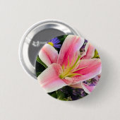 Schaltfläche Blume Button (Vorne & Hinten)