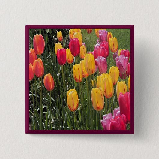 Schaltfläche Blume Button (Vorderseite)