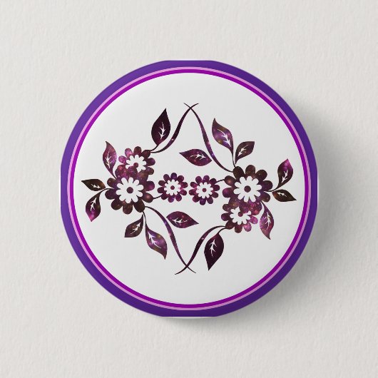Schaltfläche Blume Button (Vorderseite)