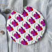 Schaltfläche "Blume Dance Tiled Pattern" Abstrakte Button (Beispiel)