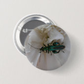 Schaltfläche Blume Käfer Button (Vorne & Hinten)