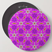 Schaltfläche "Blume und Diamanten" für niedliche P Button (Vorne & Hinten)