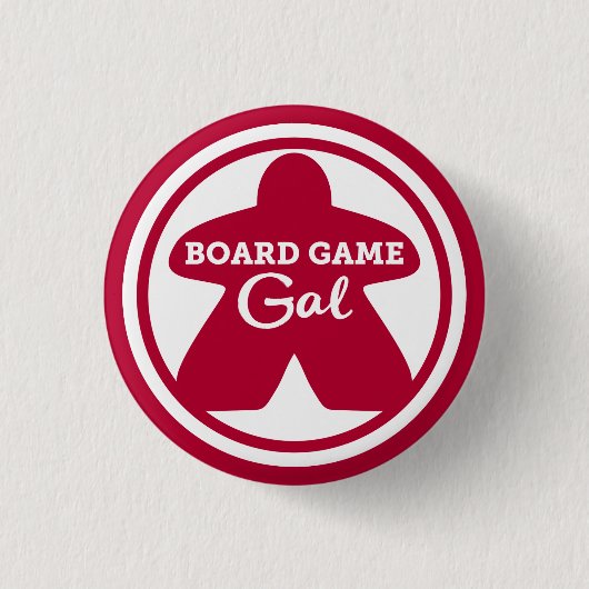 Schaltfläche "Board Game White Frame" Button (Vorderseite)