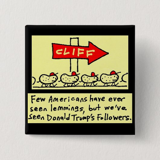 Schaltfläche Bombastus Lemmings Button (Vorderseite)