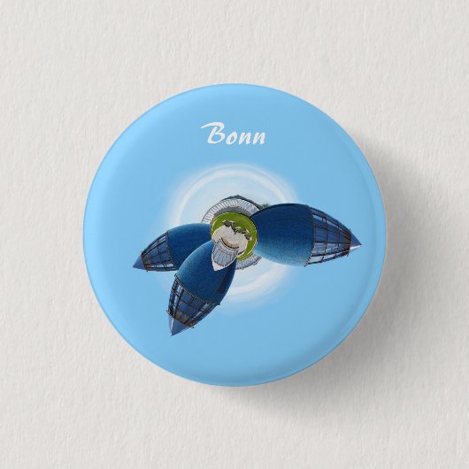 Schaltfläche Bonn Planet Button (Vorderseite)