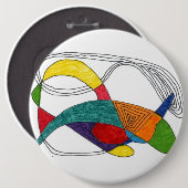 Schaltfläche "Boomerangs" für Abstrakte Kunst Button (Vorne & Hinten)