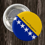 Schaltfläche Bosnien und Herzegowina, patriotische Button<br><div class="desc">Buttons: Bosnien und Herzegowina & Flagge - Liebe meines Landes,  Reise,  Urlaub,  Nationalpatrioten / Sportfans</div>