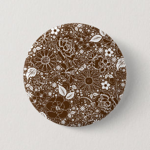 Schaltfläche "Botanische Schönheit braun" Button