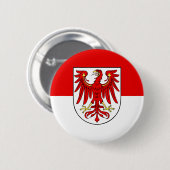 Schaltfläche "Brandenburger Pinback" Button (Vorne & Hinten)