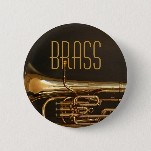 Schaltfläche "Brass Horn" Button (Vorderseite)
