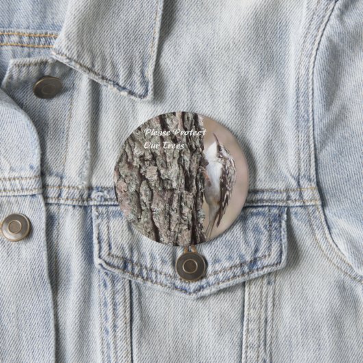 Schaltfläche "Brauner Strampler" Button (Beispiel)