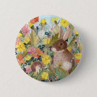 Schaltfläche "Braunes Kaninchen und Lüster" Button
