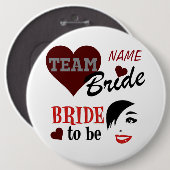 Schaltfläche "Bride" Button (Vorne & Hinten)