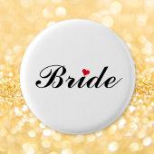 Schaltfläche "Bride Wedding Junggeselinnen-Abschie Button