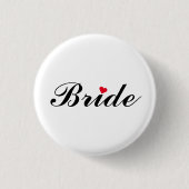 Schaltfläche "Bride Wedding Junggeselinnen-Abschie Button (Vorderseite)