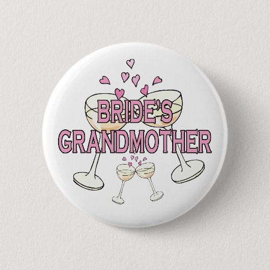 Schaltfläche: Bride's Großmutter Button (Vorderseite)