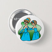Schaltfläche: Bridesmaid Button (Vorne & Hinten)