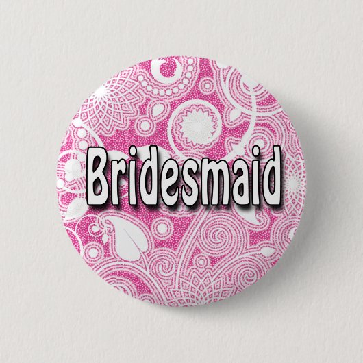 Schaltfläche: Bridesmaid Button (Vorderseite)