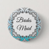 Schaltfläche Bridge to Be Bridesmaid Party Button (Vorderseite)