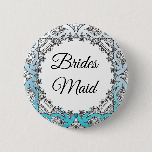 Schaltfläche Bridge to Be Bridesmaid Party Button (Vorderseite)