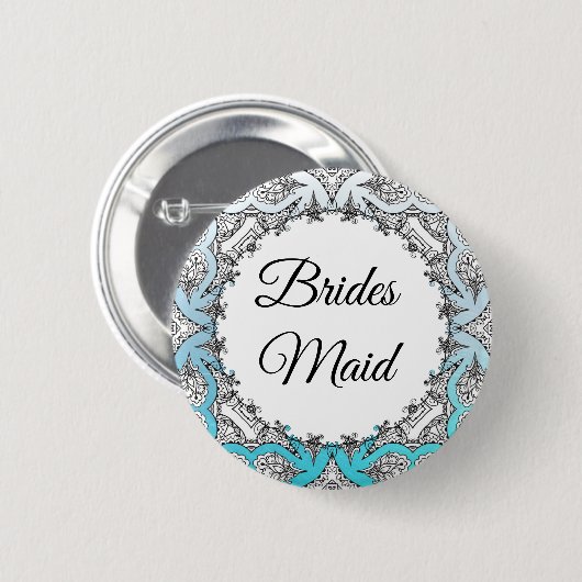 Schaltfläche Bridge to Be Bridesmaid Party Button (Vorne & Hinten)