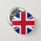Schaltfläche Britische Flagge Button (Vorne & Hinten)