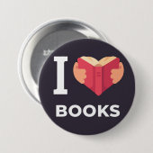 Schaltfläche "Buchliebhaber" Button (Vorne & Hinten)