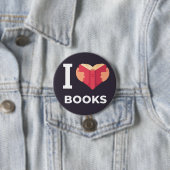Schaltfläche "Buchliebhaber" Button (Beispiel)