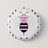 Schaltfläche "Bumble Bee" Button (Vorderseite)