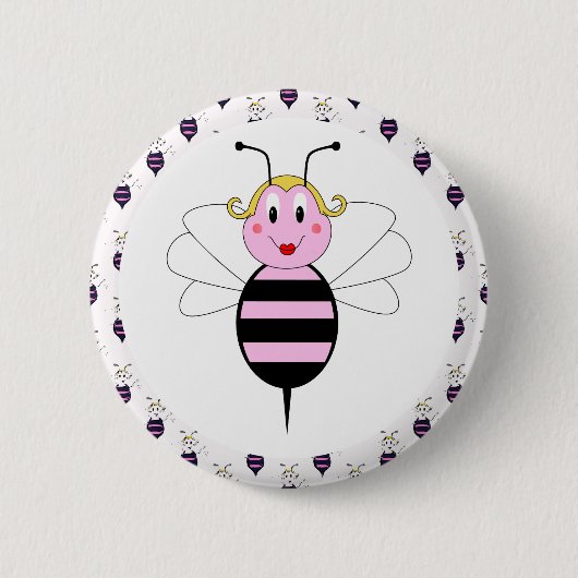 Schaltfläche "Bumble Bee" Button (Vorderseite)