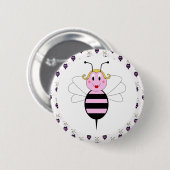 Schaltfläche "Bumble Bee" Button (Vorne & Hinten)