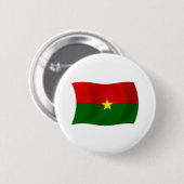 Schaltfläche "Burkina Faso" Button (Vorne & Hinten)