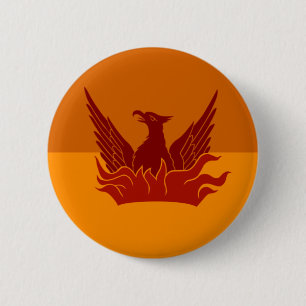 Schaltfläche "Burnt Orange San Francisco Fog & Go Button