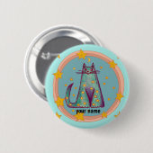 Schaltfläche "Button der Katzenkatze" Button (Vorne & Hinten)