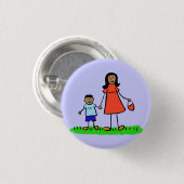 Schaltfläche Button für benutzerdefinierte Familie (Vorne & Hinten)