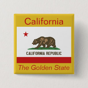 Schaltfläche "Californian Flag" Button