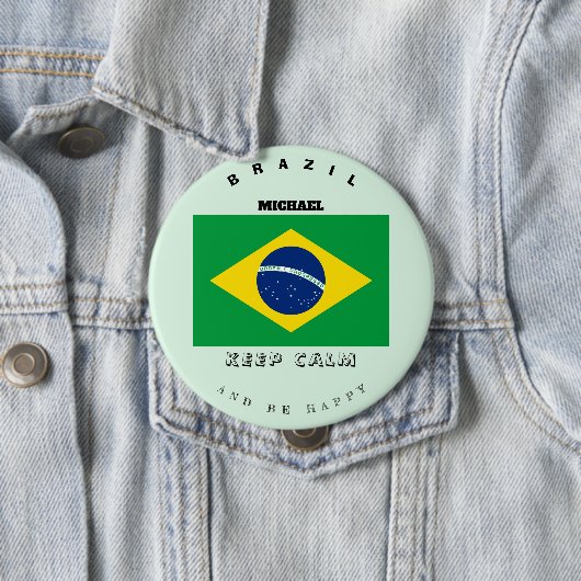 Schaltfläche "Calm & Brasilien" behalten Button (Beispiel)