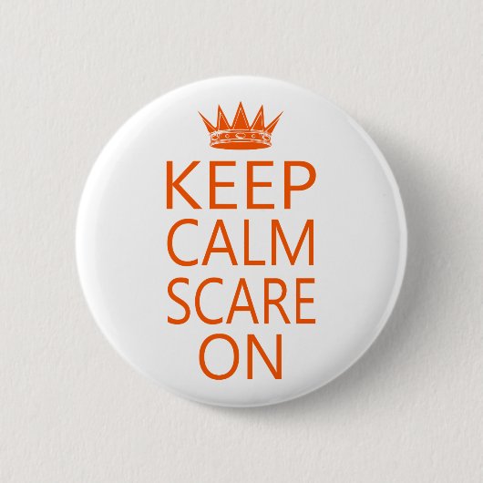 Schaltfläche "Calm Scare behalt" Button (Vorderseite)