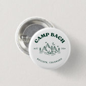Schaltfläche Camp Bachelorette Button (Vorne & Hinten)