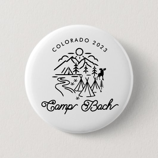 Schaltfläche "Camp Bachelorette" Button (Vorderseite)