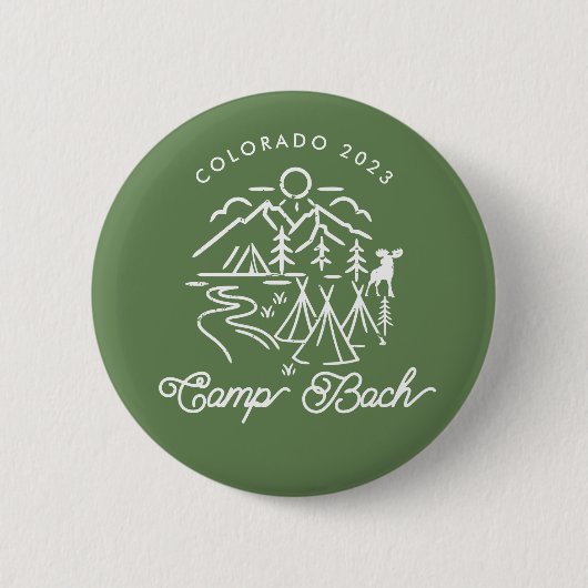Schaltfläche "Camp Bachelorette" Button (Vorderseite)