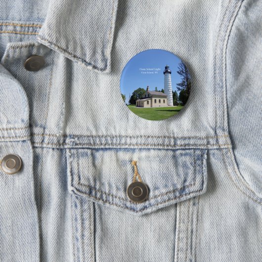 Schaltfläche "Cana Island Light" Button (Beispiel)