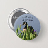 Schaltfläche "Canada Goose Beauty Inspiration" Button (Vorne & Hinten)