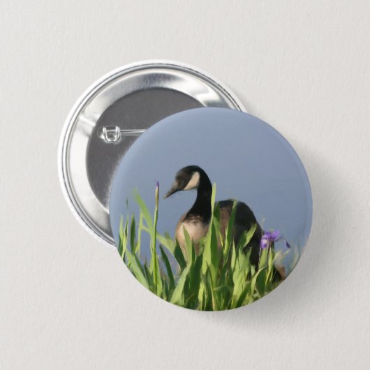 Schaltfläche "Canada Goose Irish Animal Art" Button (Vorne & Hinten)