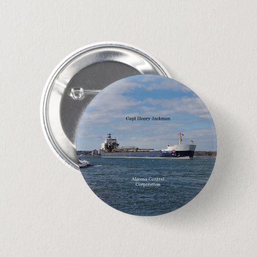 Schaltfläche Capt Henry Jackman Button (Vorne & Hinten)
