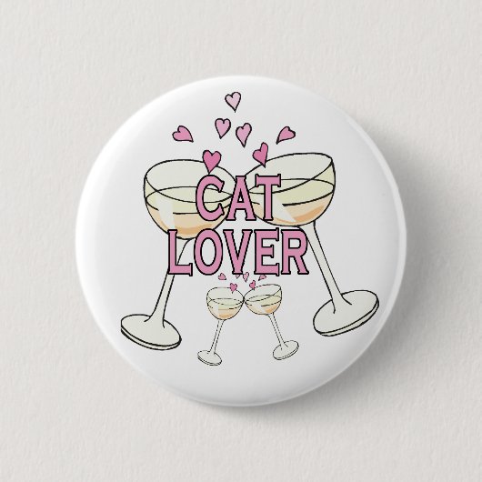 Schaltfläche: Cat Lover Button (Vorderseite)